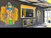 kiosk cafe business for